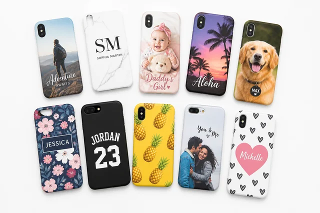 Capas de celular personalizadas com estampa